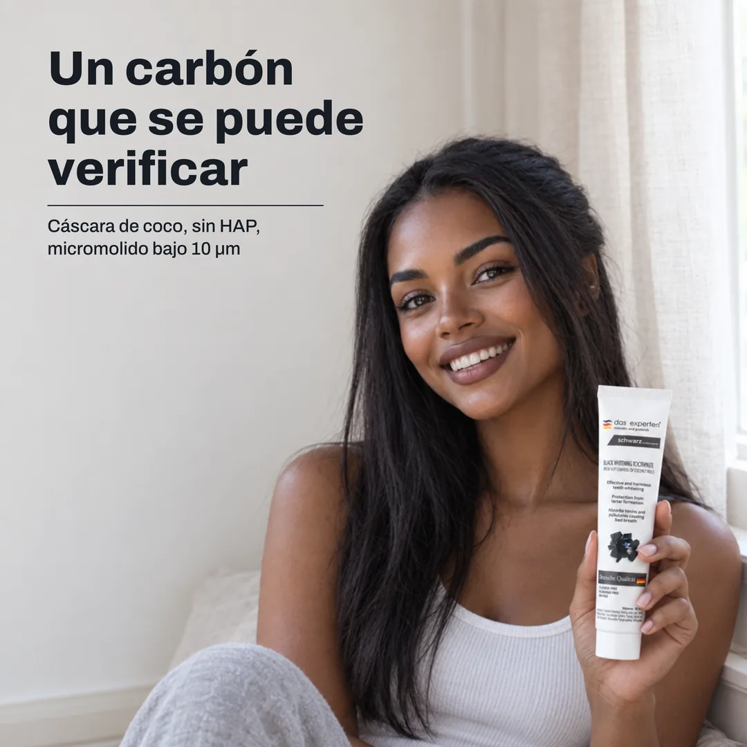 Un carbón que se puede verificar — Cáscara de coco, sin HAP, micromolido bajo 10 μm
