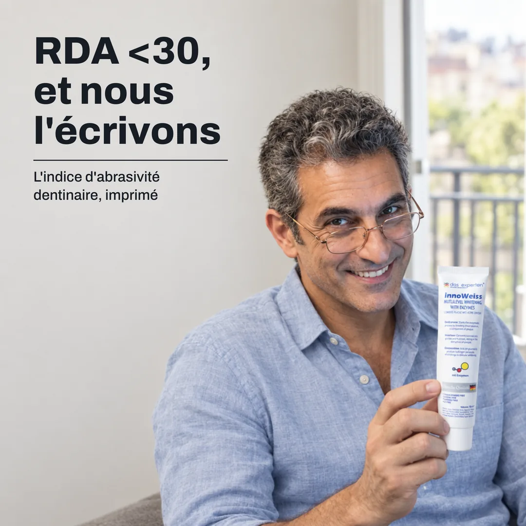 RDA <30, et nous l'écrivons — L'indice d'abrasivité dentinaire, imprimé