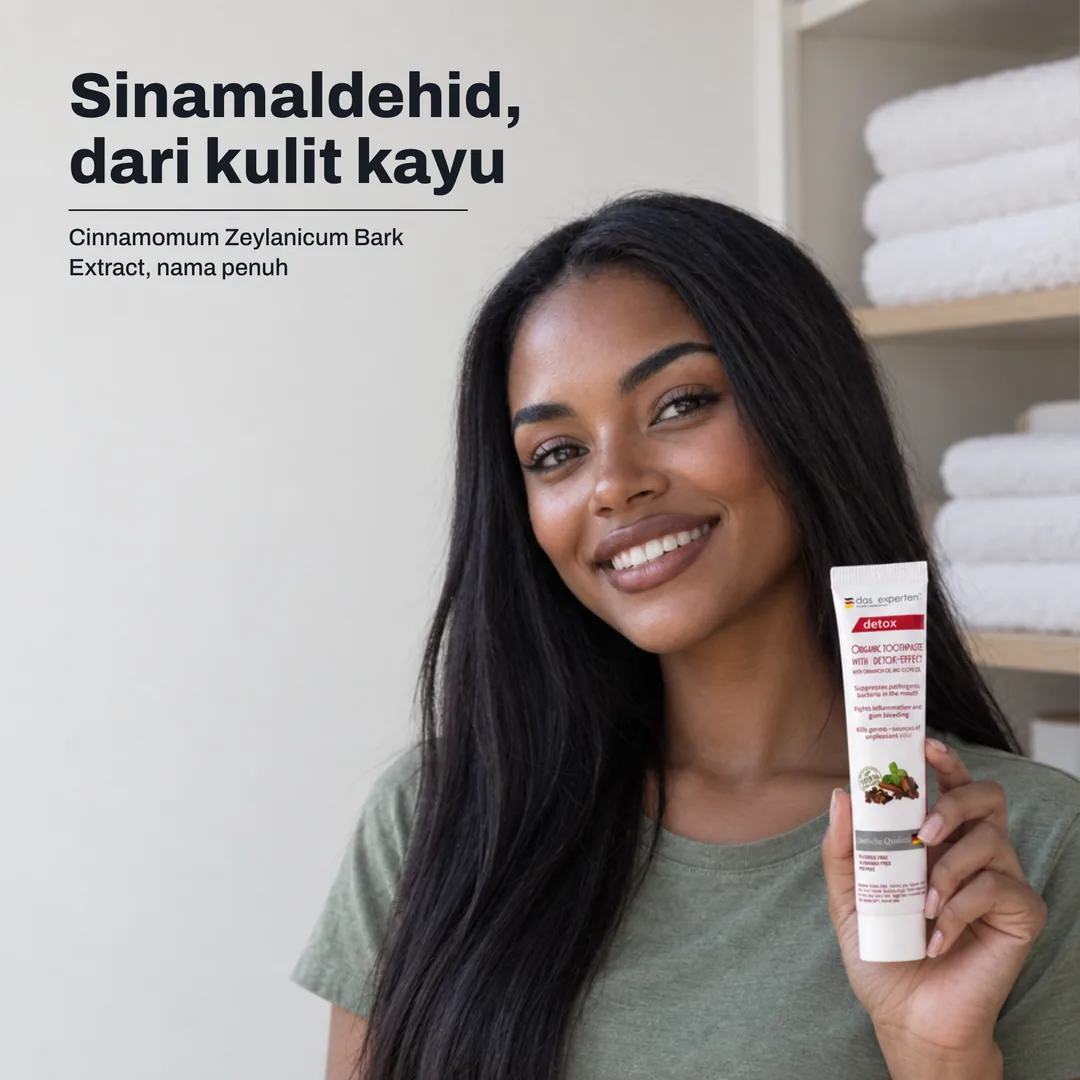 Sinamaldehid, dari kulit kayu — Cinnamomum Zeylanicum Bark Extract, nama penuh