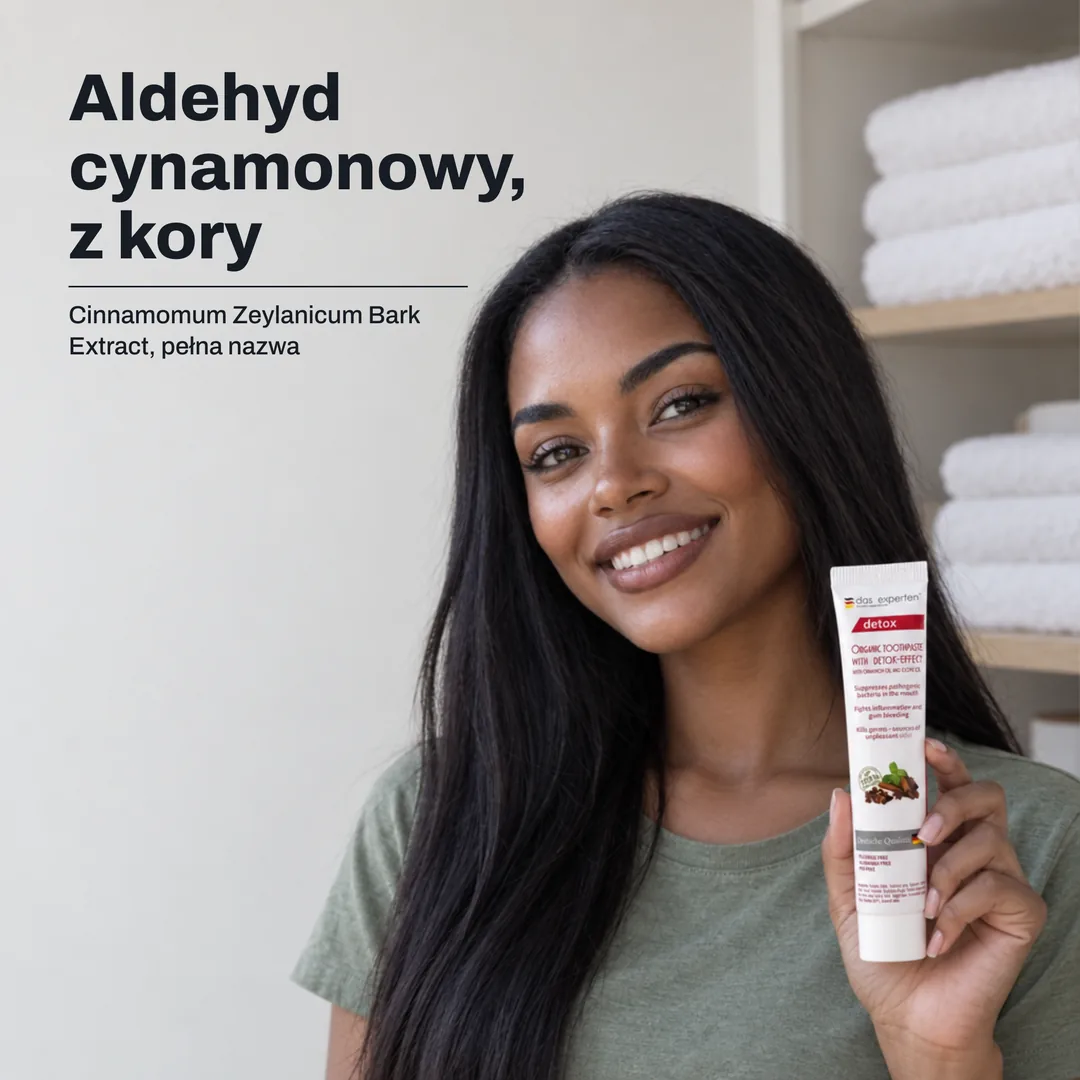 Aldehyd cynamonowy, z kory — Cinnamomum Zeylanicum Bark Extract, pełna nazwa