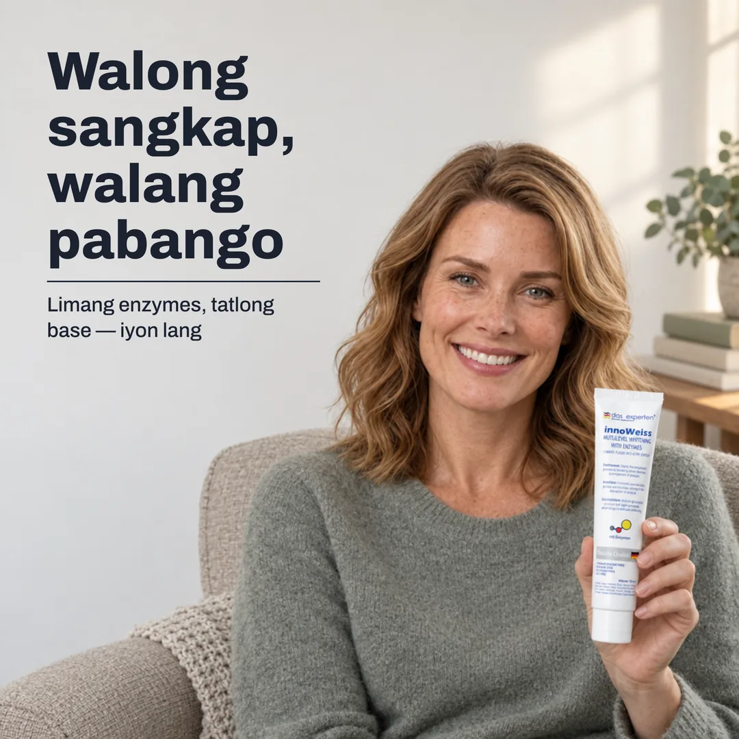 Walong sangkap, walang pabango — Limang enzymes, tatlong base — iyon lang
