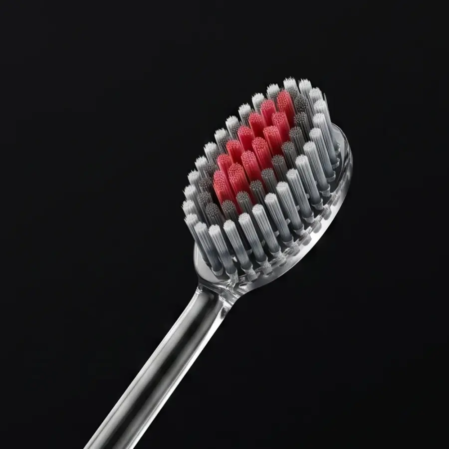 Das Experten 3D toothbrush with dual-beam core and tiered bristles