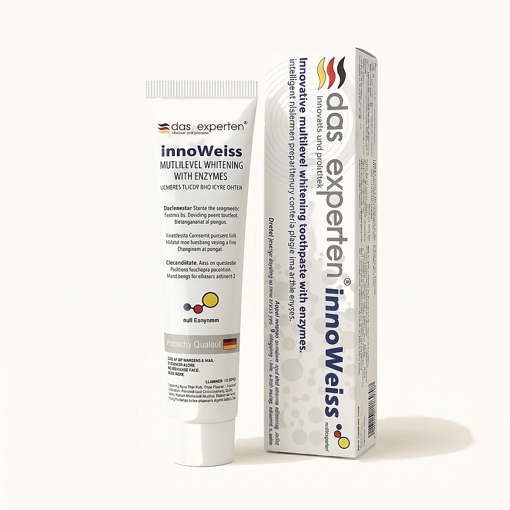 Das Experten INNOWEISS enzyme toothpaste with papain and bromelain