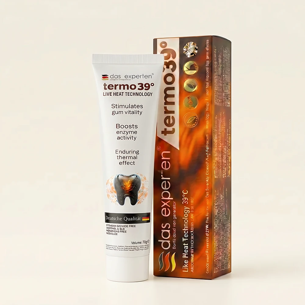 Das Experten TERMO 39° thermoactive enzyme toothpaste