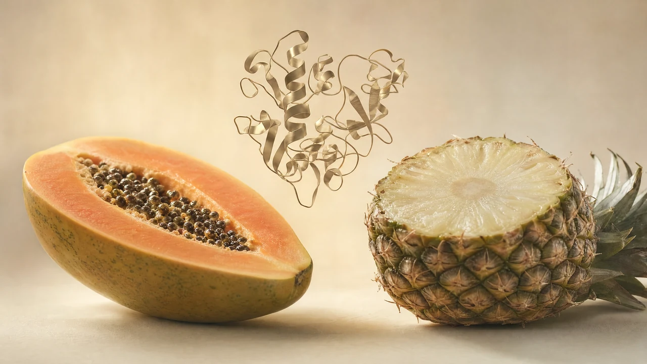 Papain مقابل Bromelain